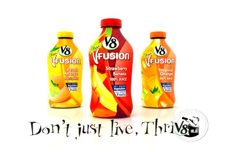 V8 Fusion - Strawberry Banana